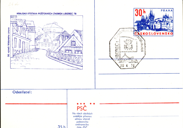 CDV 166 - CZ 1978 04 007 PRAGA 1978 ●