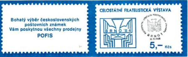 SA 84 / 002 b SOST - 1 B  ● - 1984