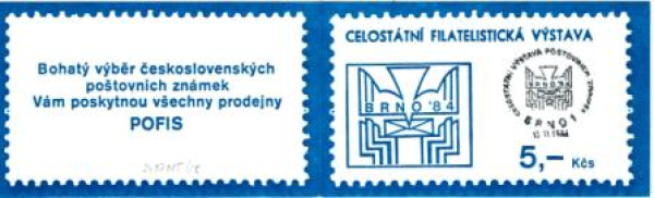 SA 84 / 002 c SOST - 1 B  ● - 1984