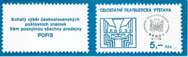 SA 84 / 002 h SOST - 1 B ● - 1984