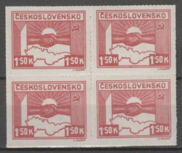 0353 - čtyřblok ** - 1945