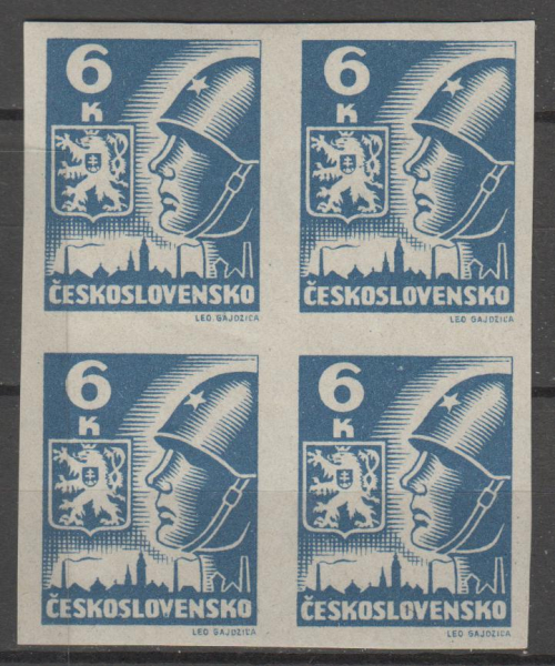 0356 a - čtyřblok ** - 1945