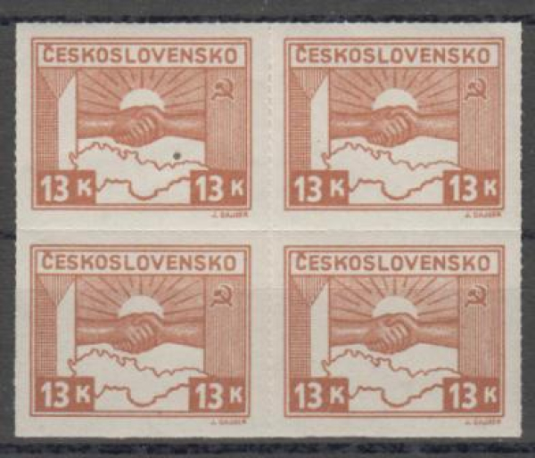 0358 - čtyřblok ** - 1945