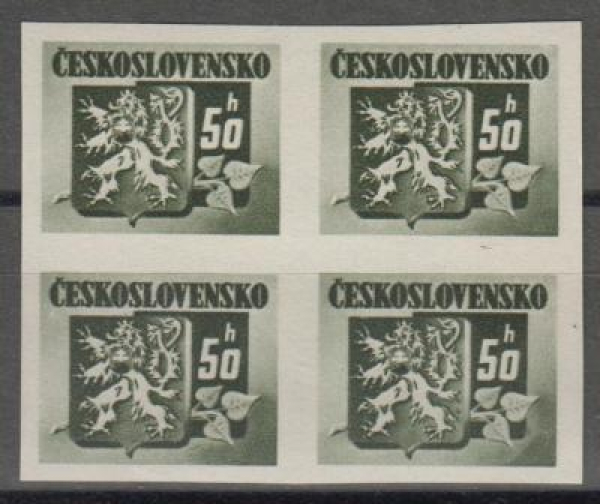0363 B čtyřblok ** - 1945