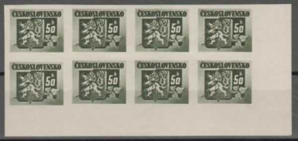 0363 větší celek 8 známek ** - 1945