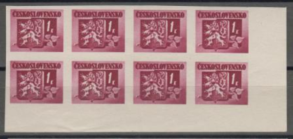 0364 větší celek 8 známek ** - 1945