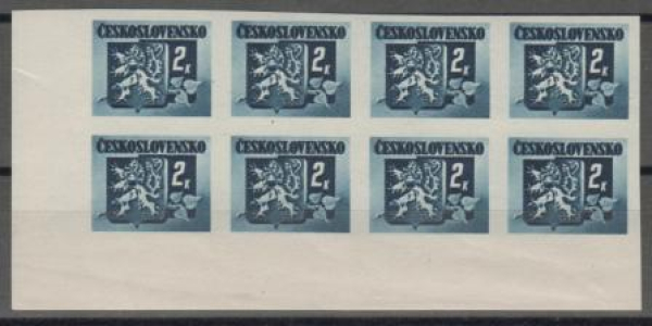 0366 větší celek 8 známek ** - 1945