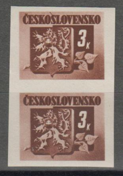 0368 B pár - svisle ** - 1945