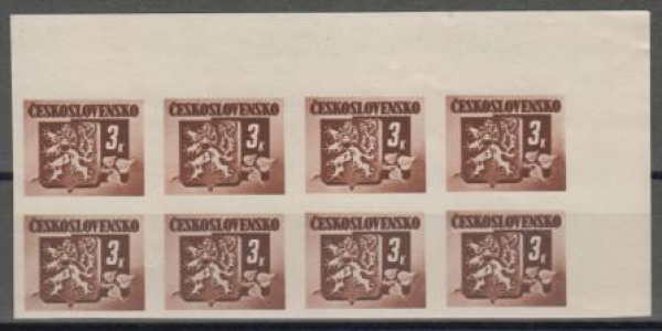 0368 větší celek 8 známek ** - 1945