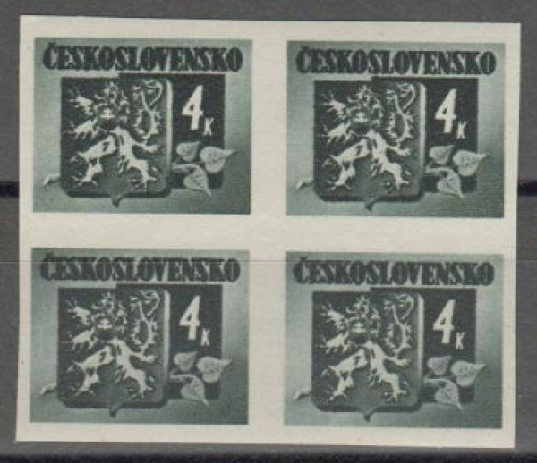 0369 B čtyřblok ** - 1945