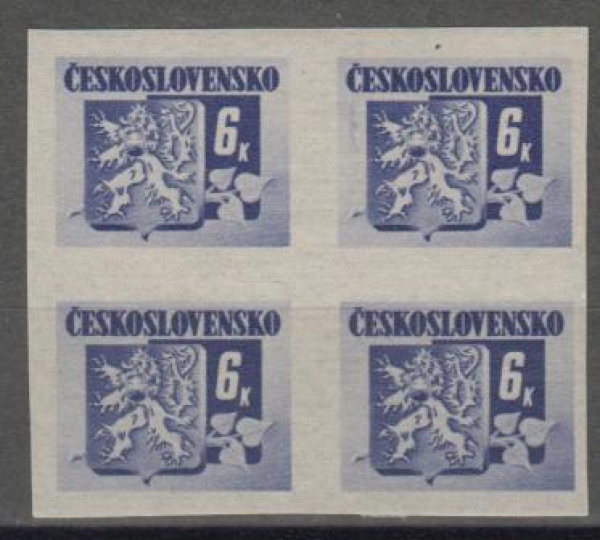 0370 A - čtyřblok ** - 1945