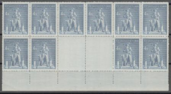 0432 VK 7 - větší celek 10 známek + 2 K ** - 1945