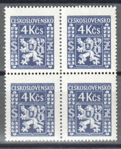 SL 0013 čtyřblok ** - 1947