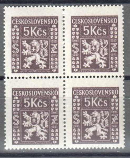 SL 0014 čtyřblok ** - 1947