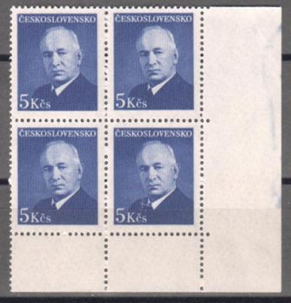 0466 čtyřblok ** - 1948