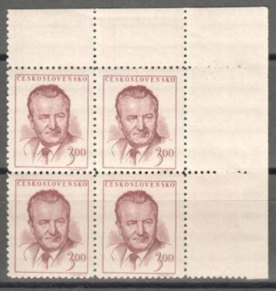 0487 Typ I čtyřblok ** - 1948
