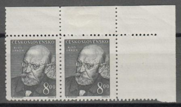 0507 b pár - vodorovně ** - 1949