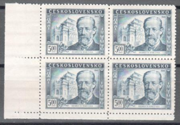 0515 čtyřblok ** - 1949