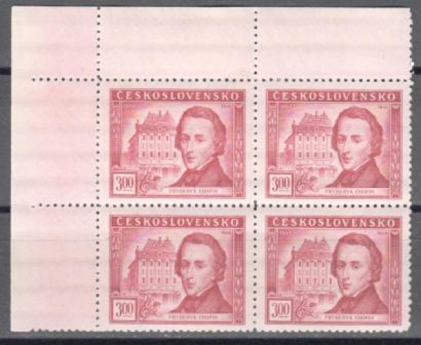 0517 čtyřblok ** - 1949