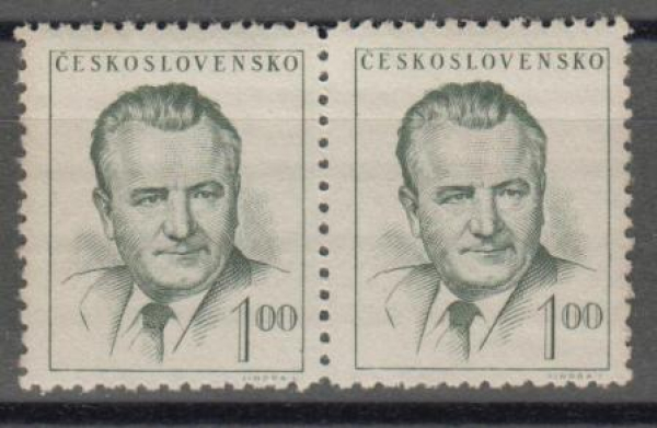 0666 pár vodorovně ** - 1952