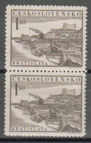 0693 pár svisle ** - 1952