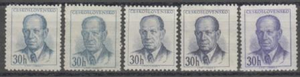 0740 B a + 0740 B b + 0740 B c + 0740 B d + 0740 B e ** - 1953