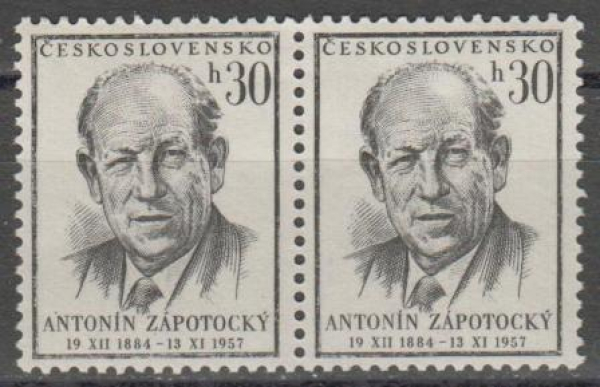 0965 pár vodorovně ** - 1957