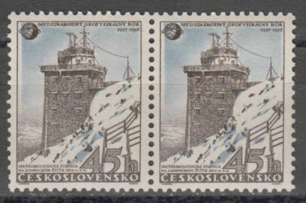 0973 pár vodorovně ** - 1957