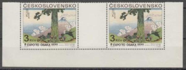 1821 pár vodorovně ** - 1970