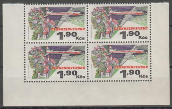 L 0077 čtyřblok ** - 1973