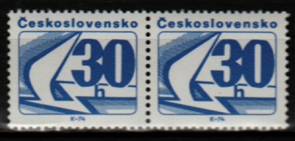 2120 pár - vodorovně ** - 1975
