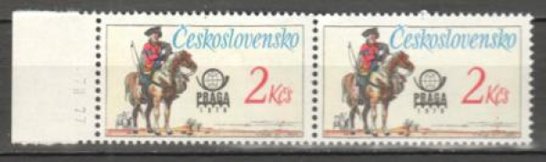 2255 pár - vodorovně ** - 1977 - PRAGA 1978
