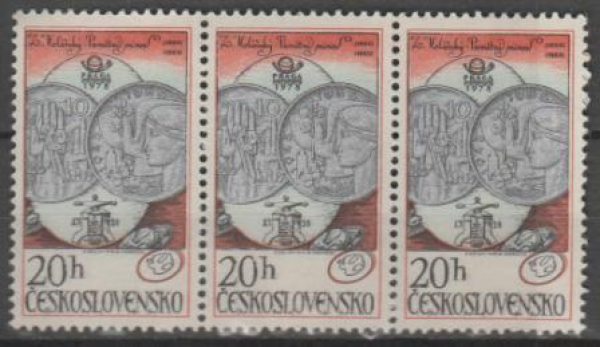 2298 - třípáska - vodorovně ** - 1978