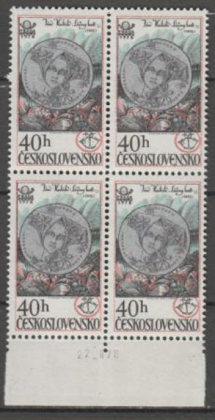 2299 - čtyřblok ** - 1978