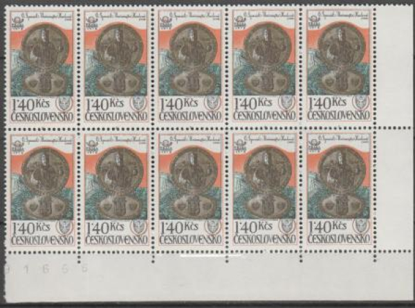 2300 - větší celek10 známek ** - 1978