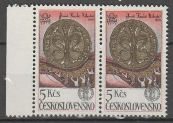 2302 pár - vodorovně ** - 1978