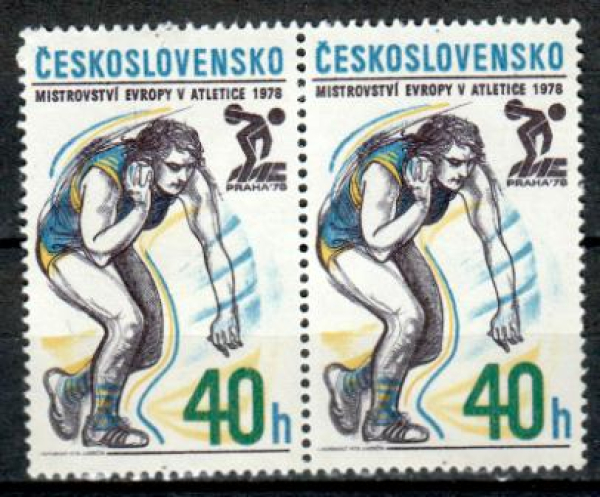 2308 pár - vodorovně ** - 1978