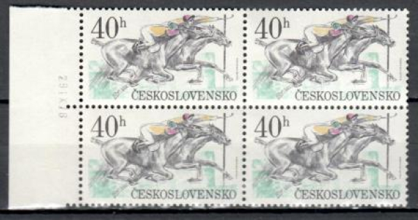 2343 - čtyřblok ** - 1978