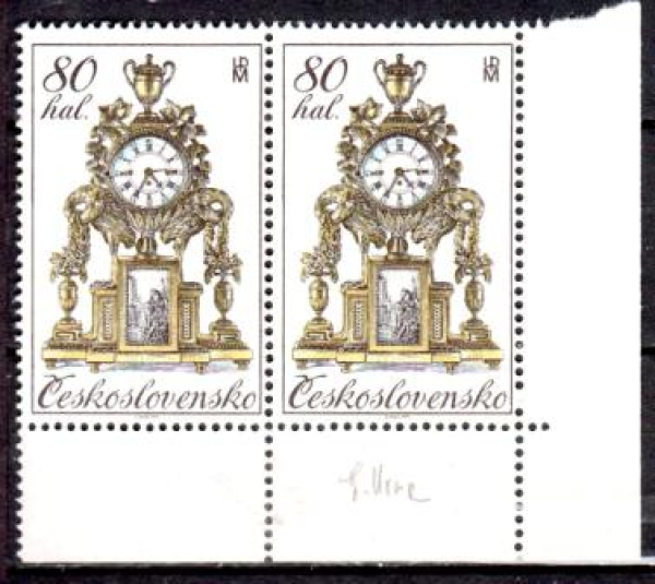 2402 pár vodorovně podpis ** - 1979