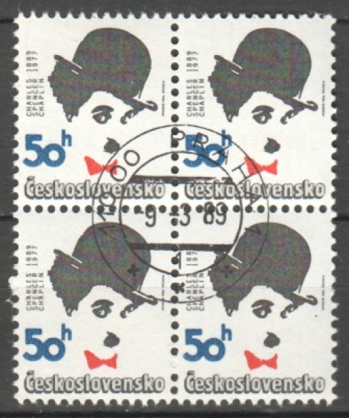 2882 čtyřblok ● - 1989