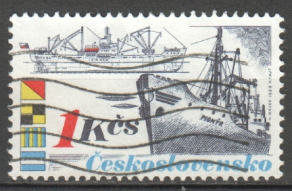 2886 - vlnovka ● - 1989