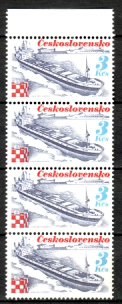 2888 čtyřpáska svisle ** - 1989