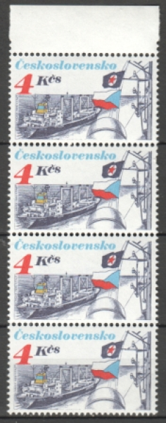 2889 čtyřpáska svisle ** - 1989