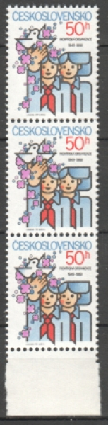 2891 třípáska svisle ** - 1989