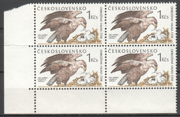 2897 čtyřblok ** - 1989