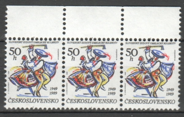 2903 třípáska vodorovně ** - 1989