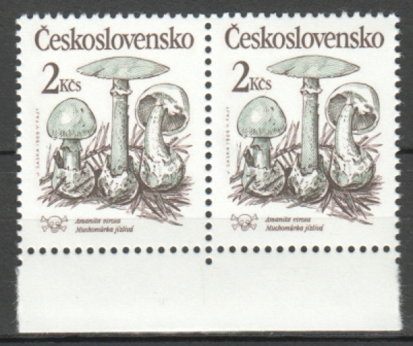 2911 pár - vodorovně ** - 1989