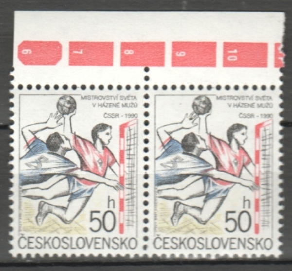 2929 pár - vodorovně ** - 1990