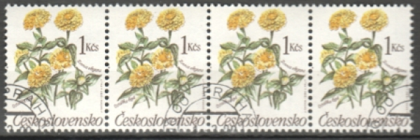 2931 čtyřpáska vodorovně ● - 1990