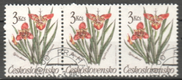 2932 třípáska vodorovně ● - 1990